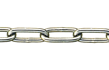 ニッサチェイン ステンレスSUS304 ヘビーリンクチェーン(小判鎖)(カット品)(SW)